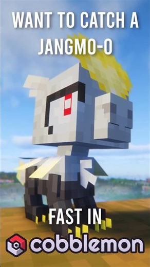 How to Find Jangmo-o FAST in Cobblemon! #cobblemon #minecraft #pokemon