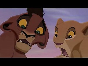Kiara Meet's Kovu/Crocodile Attack Scene - The Lion King 2 Simba's Pride HD