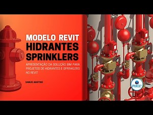 Revit | Projetos de incêndio - Hidrantes e sprinklers