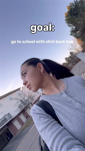 I get SO self conscious with slick back hair styles omg. #foryou #creator #slickback #hair #girl