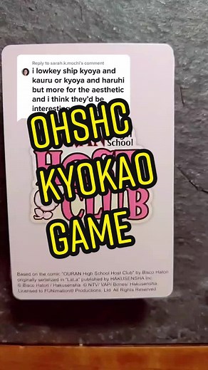 Haruhi's Disappointment in Ouran High School Host Club Scenario Game