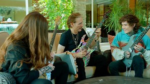 492K views · 29K reactions | I so much enjoyed being invited to lay down some shapes on the new Polyphia track “Ego Death” and to appear in the video. Tim and Scott are true innovators and it’s an honor to throw down with them. Their whole new record is a marvel of melody, extraordinary technique and power. Check out our cover feature in the this month's Guitar World. Here’s some outtake shots of part of my solo. I even got them to straddle the Hydra! | Steve Vai | Facebook