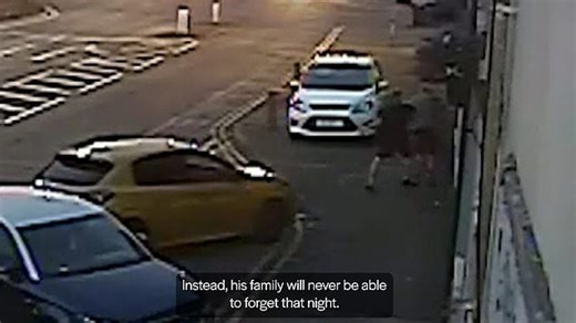 Horrific moment boyfriend kills man in fight over Karaoke