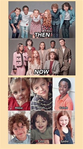 Then vs Now: Stranger Things Cast Evolution #strangerthings #eleven #byler #funny