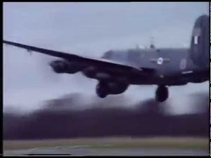 Shackletons of 8 Sqn pay a visit to Woodford, Cheshire (where they were built) in March 1989