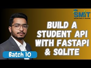 Build a Student API with FastAPI & SQLite | Step-by-Step Tutorial