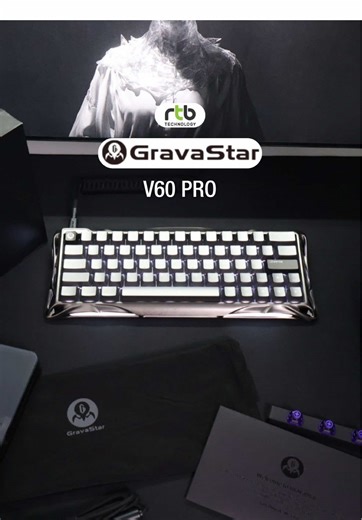 ของทั้งหมดที่มีในกล่อง | GravaStar Mercyury V60 PRO 👾👽🛸 #gravastar #gravastarkeyboard #v60pro #keyboardgaming #unboxing