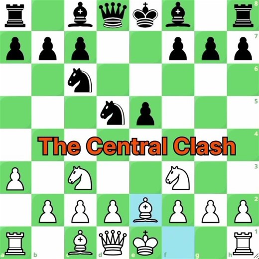 The 10-Move Double-Check 🌊 #shorts #viral #chess