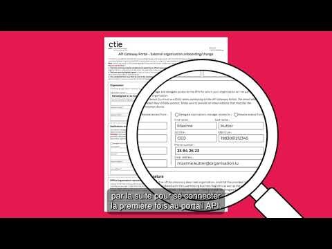 Comment correctement remplir le formulaire Onboarding API