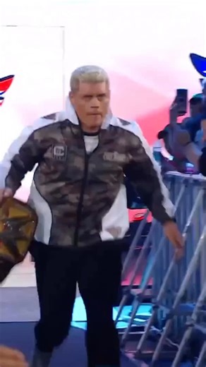 WWE on Instagram: "IT’S GOING DOWNNNN 😤 @americannightmarecody and @uceyjucey help @cmpunk fight off @loganpaul and The Vision 🤝 #WWERaw"