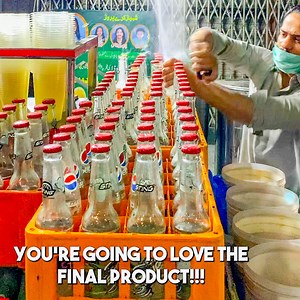 Making level 9999 Lemon Soda on the street!! | The Food Ranger