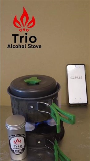 TRIO to nasze nowe rozwiązanie do gotowania! - Test z dużym naczyniem #camping #outdoor #bushcraft