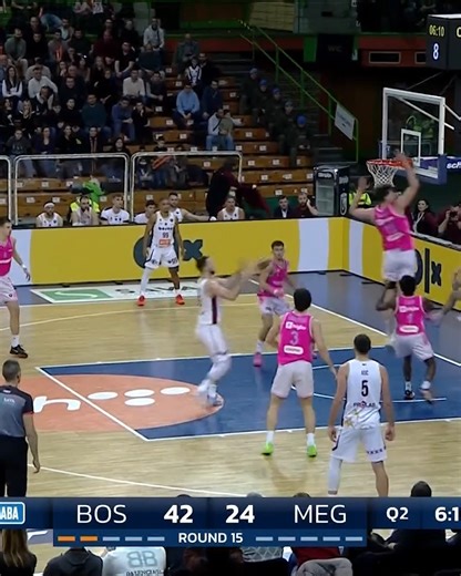 AdmiralBet ABA League on Instagram: "Lautaro Lopez has got a bag full of tricks! 🔥 What a find for the easy lay in! 😱 #ABALiga @kk_bosna_bhtelecom"