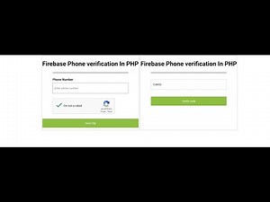 [Part-4] Mobile OTP Verification using Firebase in PHP - Tamil