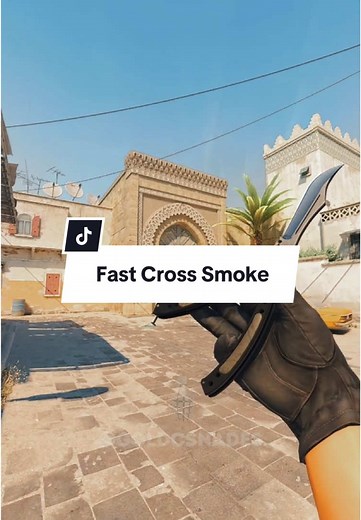 Fast Cross Smoke on Dust 2 - Mirage CS:GO
