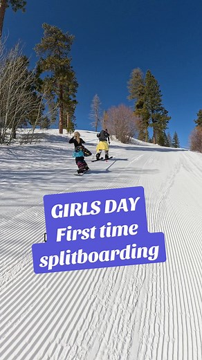 Mommy & Daughter Splitboarding Adventure