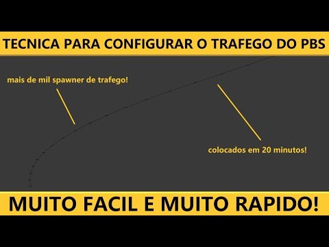 ESSA NOVA FORMA DE CONFIGURAR O TRAFEGO NOS MAPAS DO PBS É MUITO RAPIDA!