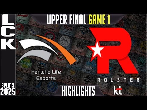 HLE vs KT | LCK Playoffs 2025 – Highlights (Game 1) | Kaza LoL LCS Highlights