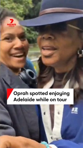 7NEWS Adelaide on Instagram: "Talk show queen @Oprah has been spotted exploring Adelaide, greeting fans as she went for a hike at Waterfall Gully ahead of her Entertainment Centre show."