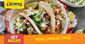 Fried Chicken Tacos Recipe