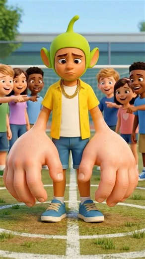 Larín Junior appeared with giant hands and everyone laughed! You won't believe the ending 😳 ✋