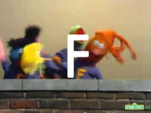 Classic Sesame Street F Cheer Version 1
