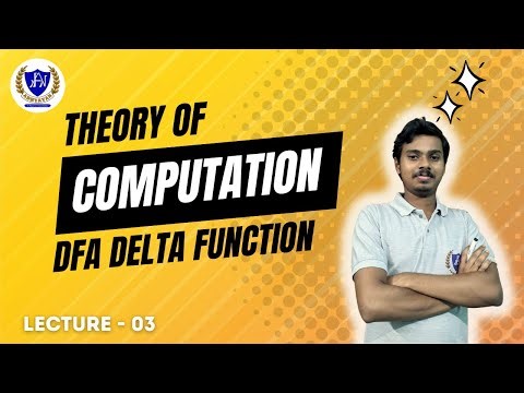 Delta (δ) Function in DFA Lec-3 | Easy explanation |For Semester & Competitive Exams | TOC/Automata