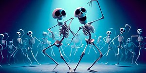 Diviértete bailando con esta canción de esqueletos: Chumba la cachumba 💀