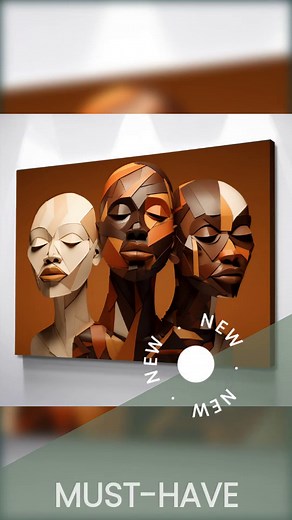 Empower your space with art that tells our story. ✊🏾🖤 Introducing our African American Wall Art—a stunning tribute to bold Black identity and cultural pride. These striking canvas prints celebrate the beauty, strength, and legacy of Black women, enriching your home with vibrant colors and soulful designs. At just $29.95, elevate your decor while honoring your roots in every corner of your sanctuary. 🌍✨ Time is ticking! Only a few pieces left — don’t miss your chance to own this masterpiece! �