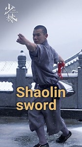 7.2M views · 10K reactions | In the heart of Shaolin martial arts, each movement is more than just physical strength. It is the flow of the internal energy that connects breath, power and intent. In this video, the blade dances and rings through the air as Shi Yancong wields the sword. #Shaolin #MartialArts | CGTN | Facebook
