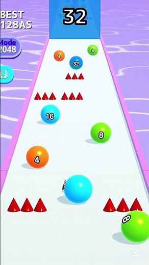 Ball Run 🎱 2048 Infinity Mode New Update Gameplay Part 217