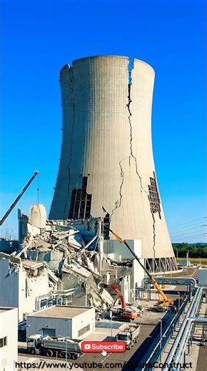 CGI Simulation - The Engineering of Power Plant Reconstruction