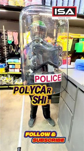 Full Body Protector Set | Riot Helmet, Polycarbonate Shield & Lathi for Maximum Safety