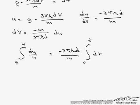 Velocity of a Falling Sphere