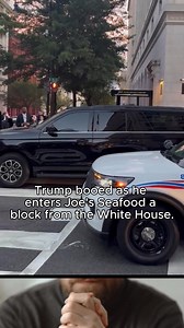 684K views · 189 reactions | Trump booed as he enters Joe’s Seafood a...