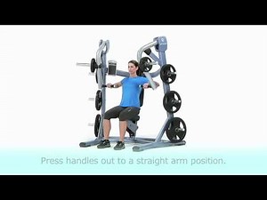 Discovery Line Plate Loaded Chest Press by Precor