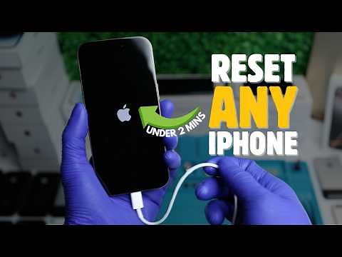How to Reset iPhone – Factory Reset & Hard Reset ANY iPhone