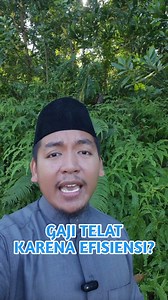 gaji telat karena efisiensi? teman-teman Allah subhaana wa talaa berfirman didalam Al Quran yg berbunyi وَلَا تَأْكُلُوٓا۟ أَمْوَٰلَكُم بَيْنَكُم بِٱلْبَٰطِلِ Dan janganlah kalian memakan harta orang lain di antara kalian dengan cara yang bathil efisien anggaran ini sebenarnya solusi yg sangat solutif terhadap permasalahan ekonomi bangsa, tapi ingat jangan sampai efisien anggaran malah menjadi sebuah kezoliman #Islam #muslim #allah #quran #islamicquotes | Bang Putra Pradipta
