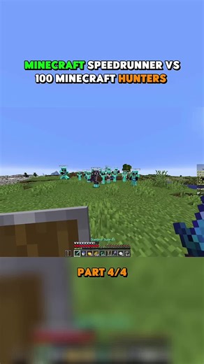 Minecraft Speedrunner vs 100 Hunters - Part 4