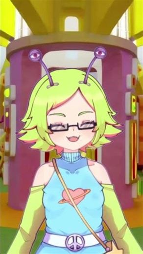 What do alien girls eat? #vtuber #animegirl #vtuberclips #alien