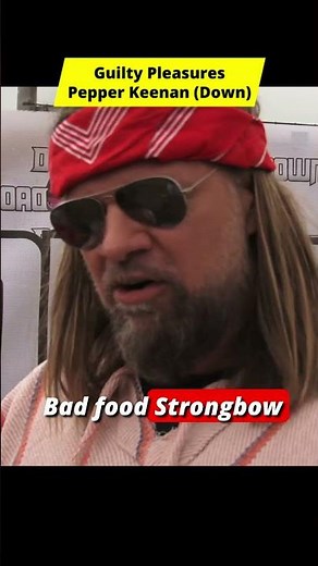 Pepper Keenan from Down's GUILTY PLEASURES #shorts