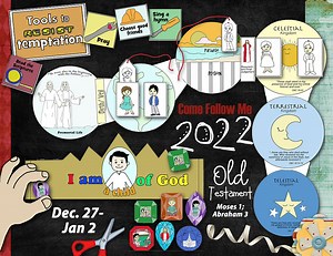 Come Follow Me 2022, Free LDS primary lesson helps, Dec. 27- Jan 2, Old Testament.