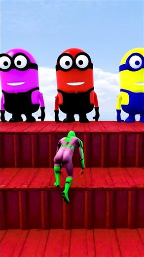 GTA 5 Epic Water Ragdolls | Spider-Man Jumps / Fails ep.16267 #shorts