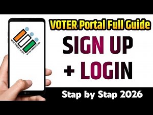 Kaise Banaye ECI Voter Portal Account? | Sign Up + Login Full Process Explained