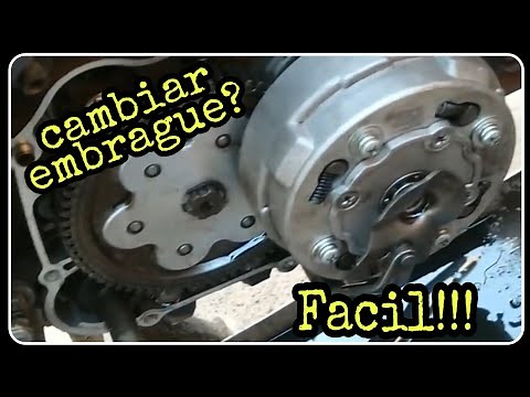 2do Vídeo 😬 Cambio De Embrague Moto 110