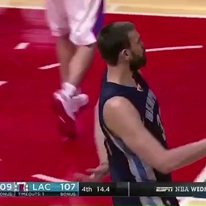 16K views · 45 reactions | Marc Gasol went full Wacky Waving Inflatable Arm Flailing Tube Man after hitting the game-winner #lastminutehero | Gametime | Facebook
