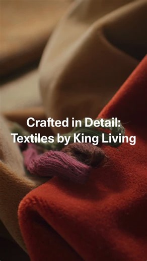 Indesign Magazine on Instagram: "King Living is redefining Australian textile design. For a closer look behind the creative process, watch this video interview with Sebastian Nash, where he explores the making of King Living’s textile range – from fibre choices to design intent. To watch the full video, visit the link in our bio."