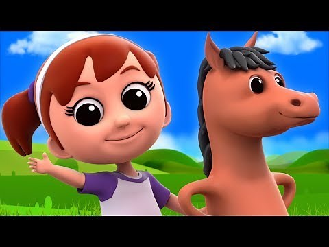 She'll Be Coming Around The Mountain | Nursery Rhyme Songs | Video For Kids