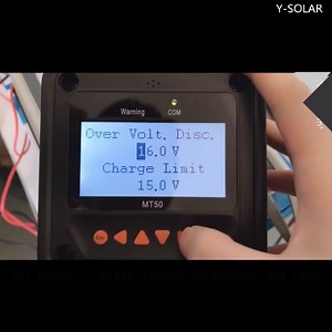 Watch EPEVER MT50 LCD Display Remote Meter, Only Suitable Tracer-A/an/BN Series10-100A and Gomate Serie... on Amazon Live