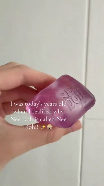 @Needoh Official. Omg! I was today’s years old when I realised why needoh is called Needoh #satisfying #squishy #needoh #needohhaul #fidget